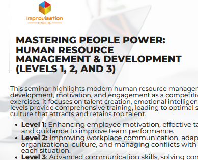 Mastering People Power, HR